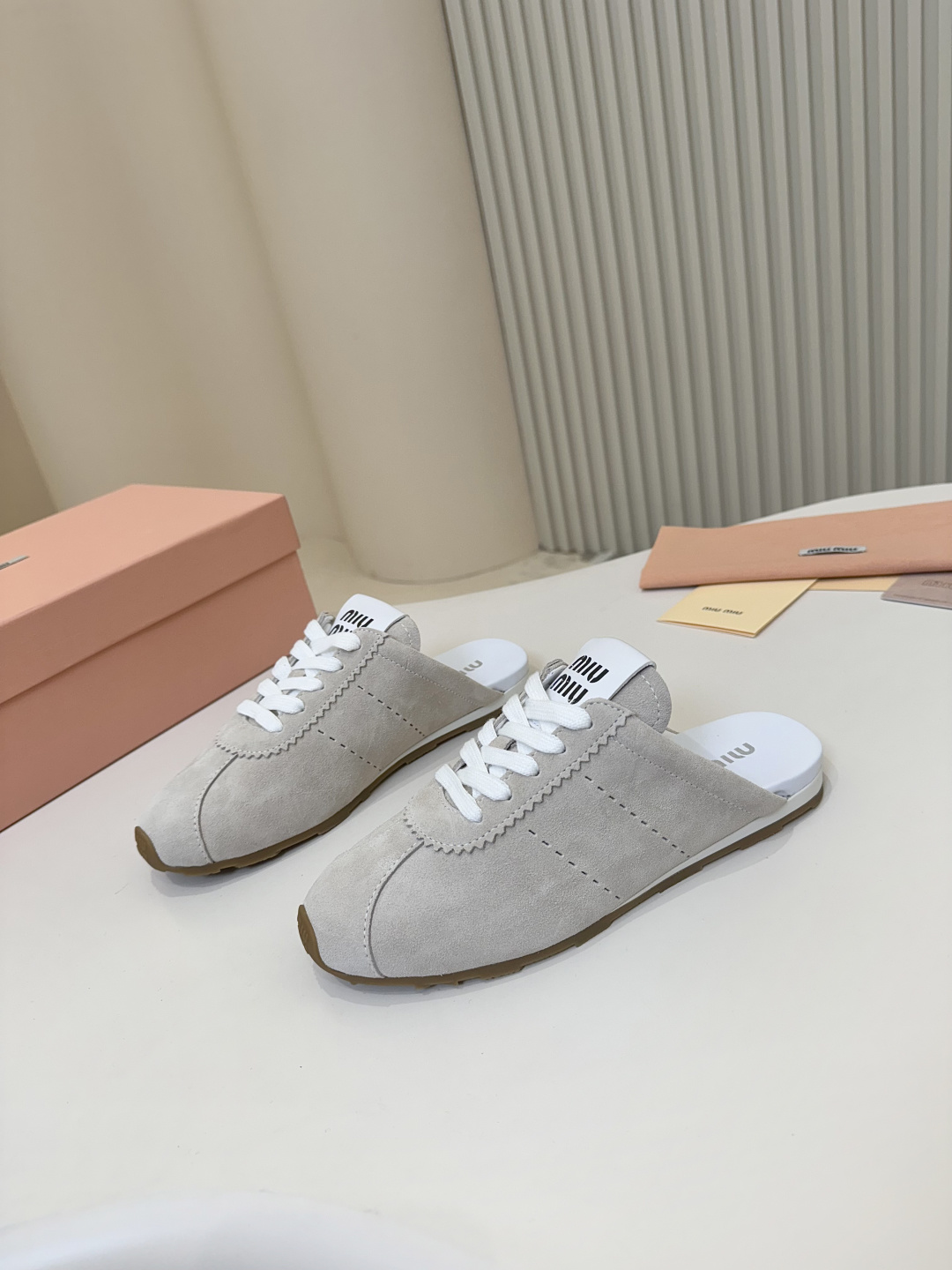 NO:246086,**MIUMIU 2025 new women's bag-toe slippers | lazy and high-end with a rich sense of gold** ** 