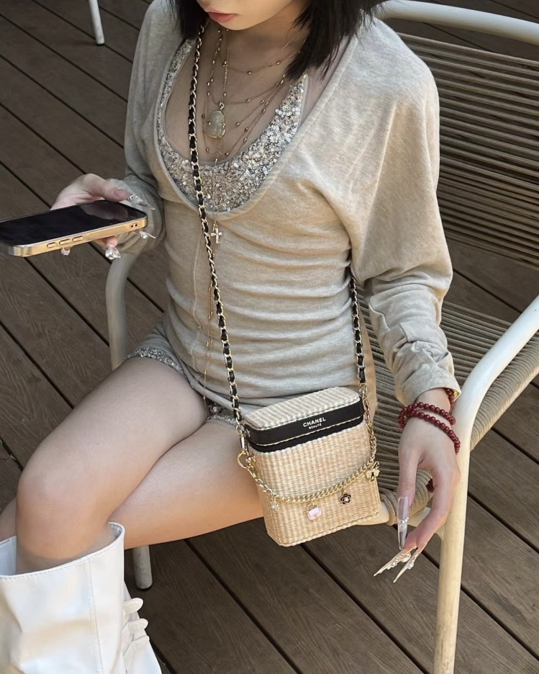 NO:894476,Many bloggers on the Internet are doing DIY!  !  Take it with you when you go to the beach, cafe, or afternoon tea to take photos, and the low-saturation straw comes with a gentle filter!  !  , trendy department store, espadrilles19860909网上超多博主都在diy！！ 去海边、咖啡馆、下午茶随手拿它拍照巨出片,低饱和草编自带温柔滤镜！！,潮品百货,espadrilles,accessory