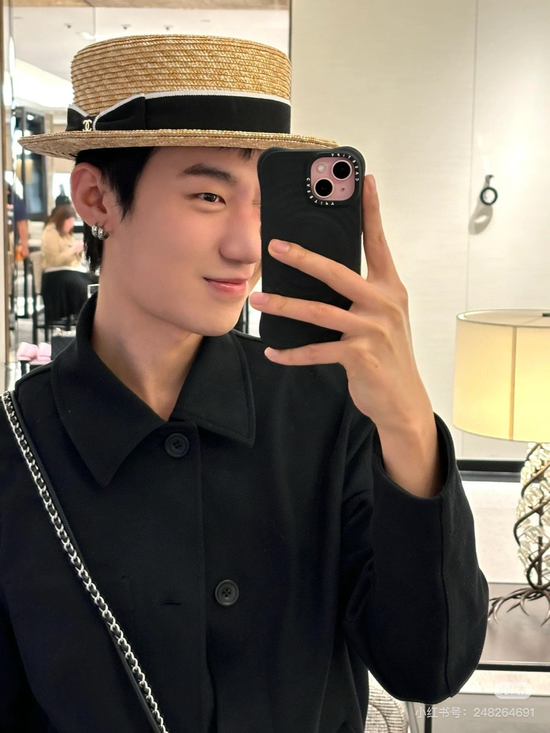 NO:225481,Chanel Chanel official top hat, made of wheat straw, head circumference 57cm hat, straw hat, fisherman hat, baseball hat, knit hat, hat, chanel, chanel, espadrilles, hats19860909Chanel香奈儿官方款平顶小礼帽,麦杆草制作,头围57cm帽子草帽渔夫帽棒球帽针织帽,帽子,chanel,chanel,espadrilles,hats,hat