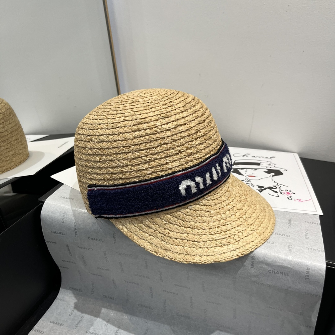 NO:225518,Miumiu Miu Rafi Knight's Hat, head circumference 57cm hat, straw hat, fisherman's hat, baseball hat, knit hat, hat, miumiu, espadrilles, hats19860909miumiu缪缪拉菲草骑士帽,头围57cm帽子草帽渔夫帽棒球帽针织帽,帽子,miumiu,espadrilles,hats,hat