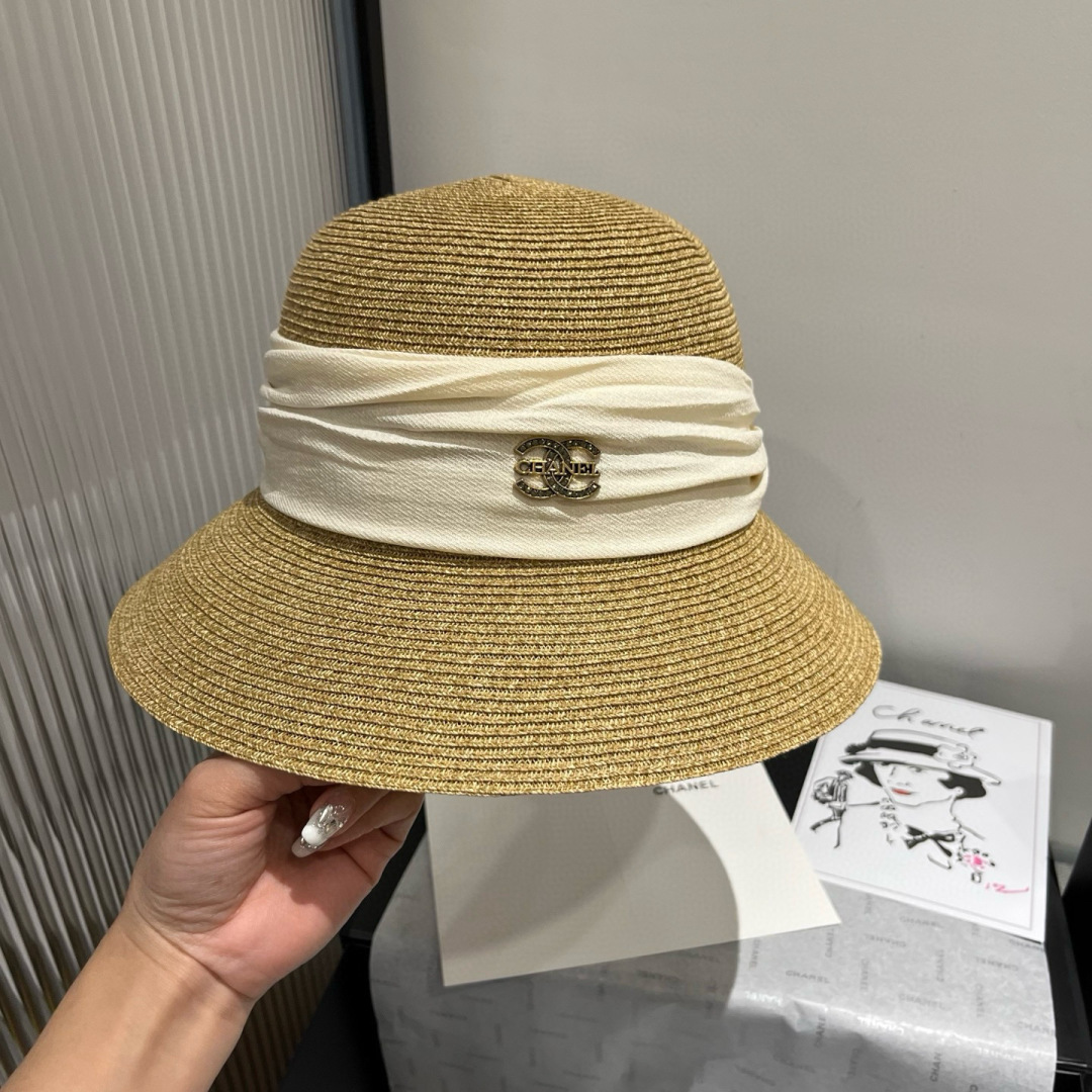 NO:225763,Chanel Chanel straw hat, fine straw making, foldable, head circumference 57cm hat Straw hat Fisherman hat Baseball hat, hat, chanel, chanel, espadrilles, hats19860909Chanel香奈儿草帽,细草制作,可折叠,头围57cm帽子草帽渔夫帽棒球帽,帽子,chanel,chanel,espadrilles,hats,hat