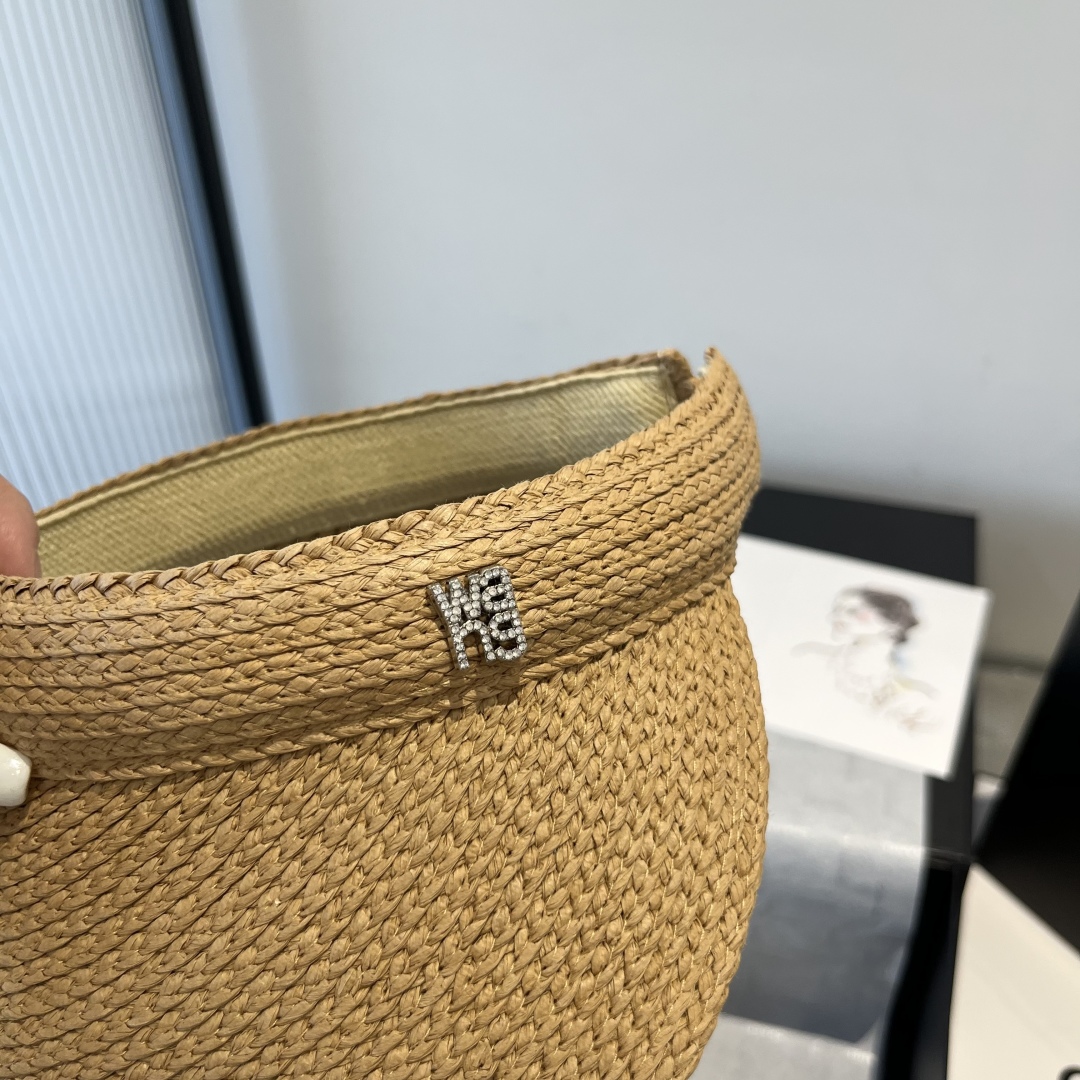 P

大王新款纸草发箍遮阳帽 空顶帽