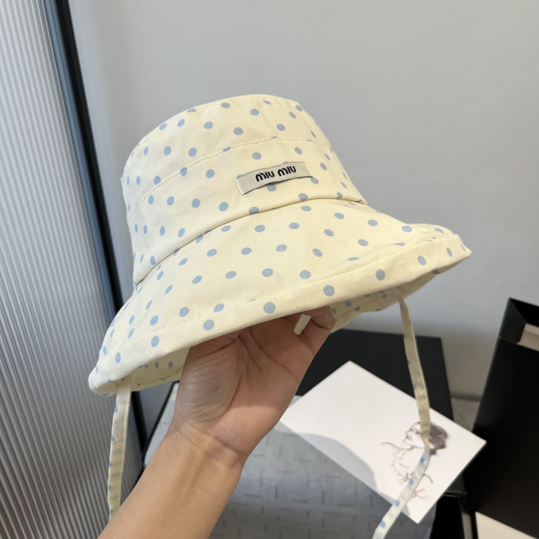 P

miumiu缪缪新款渔夫帽，遮阳帽，头围57cm