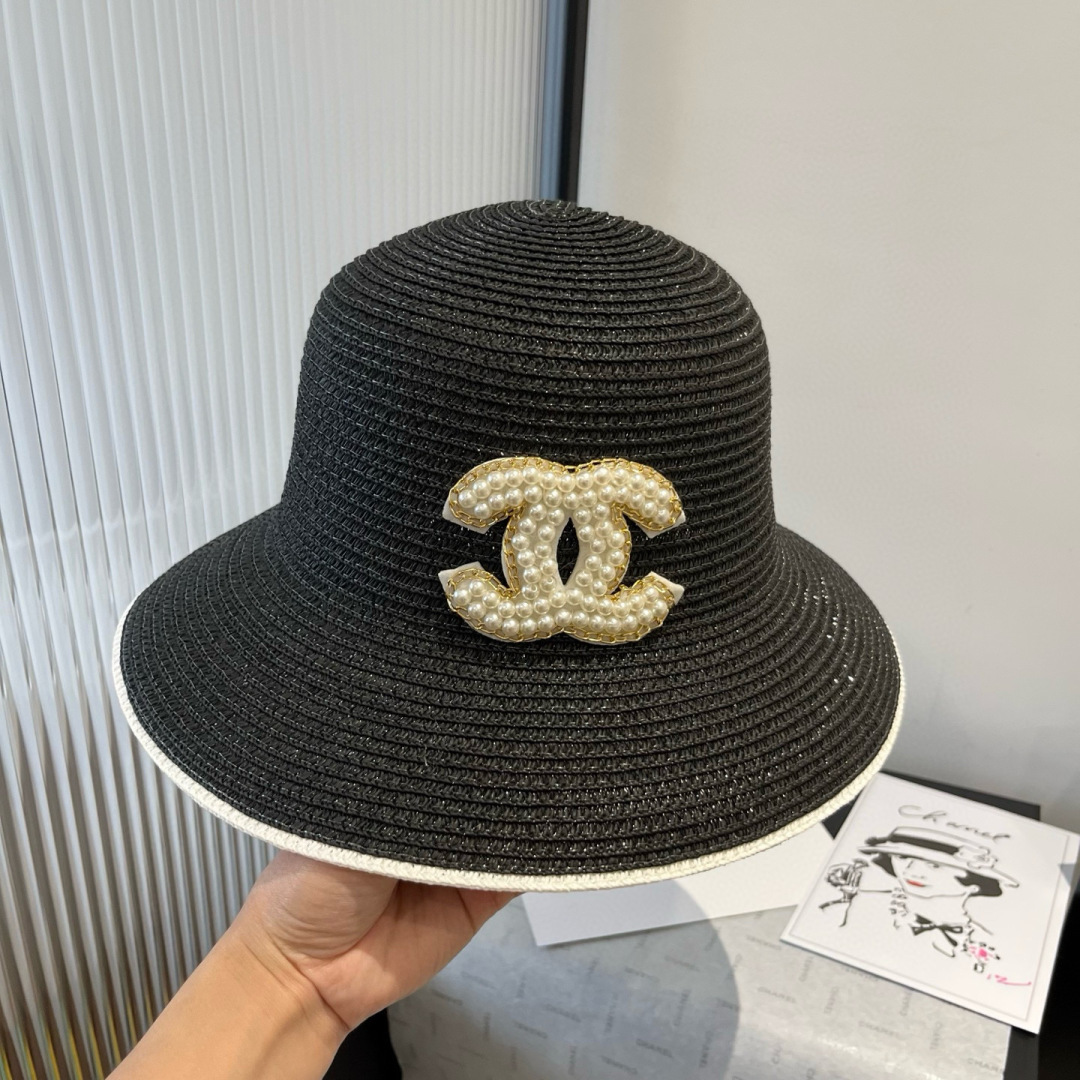 NO:227032,Chanel Chanel new straw hat, socialite style, head circumference 57cm hat, straw hat, fisherman hat, baseball hat, hat, chanel, chanel, espadrilles, hats19860909Chanel香奈儿新款草帽,名媛风,头围57cm帽子草帽渔夫帽棒球帽,帽子,chanel,chanel,espadrilles,hats,hat