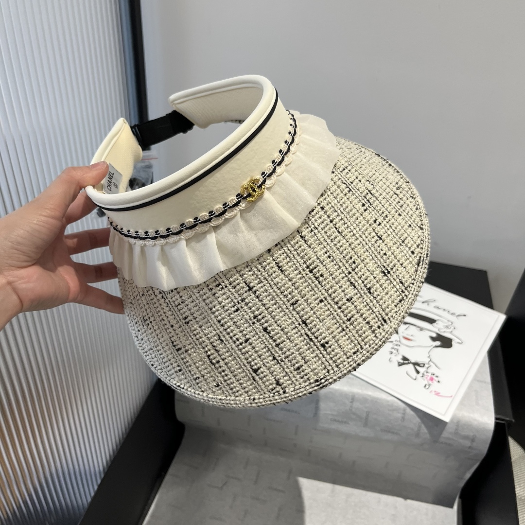 NO:228351,Chanel Chanel empty top sun hat, headband sun hat, head circumference 57cm hat, straw hat, fisherman hat, baseball hat, hat, chanel, chanel, espadrilles, hats19860909Chanel香奈儿空顶遮阳帽,发箍遮阳帽,头围57cm帽子草帽渔夫帽棒球帽,帽子,chanel,chanel,espadrilles,hats,hat