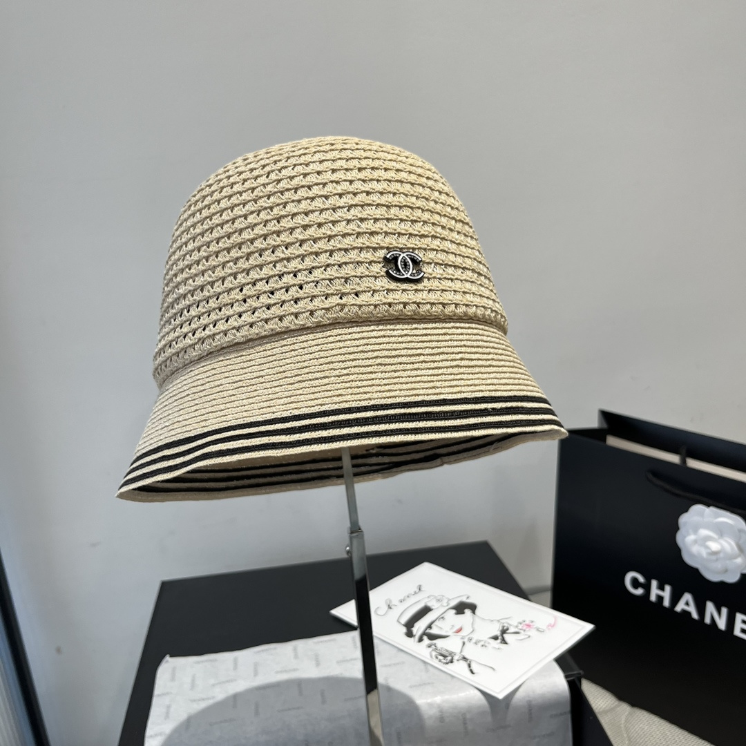 NO:229182,Chanel Chanel straw woven fisherman hat, celebrity style, head circumference 57cm hat, straw hat, fisherman hat, baseball hat, hat, chanel, chanel, espadrilles, espadrilles, hats19860909Chanel香奈儿草编渔夫帽,名媛风,头围57cm帽子草帽渔夫帽棒球帽,帽子,chanel,chanel,espadrilles,espadrilles,hats,hat