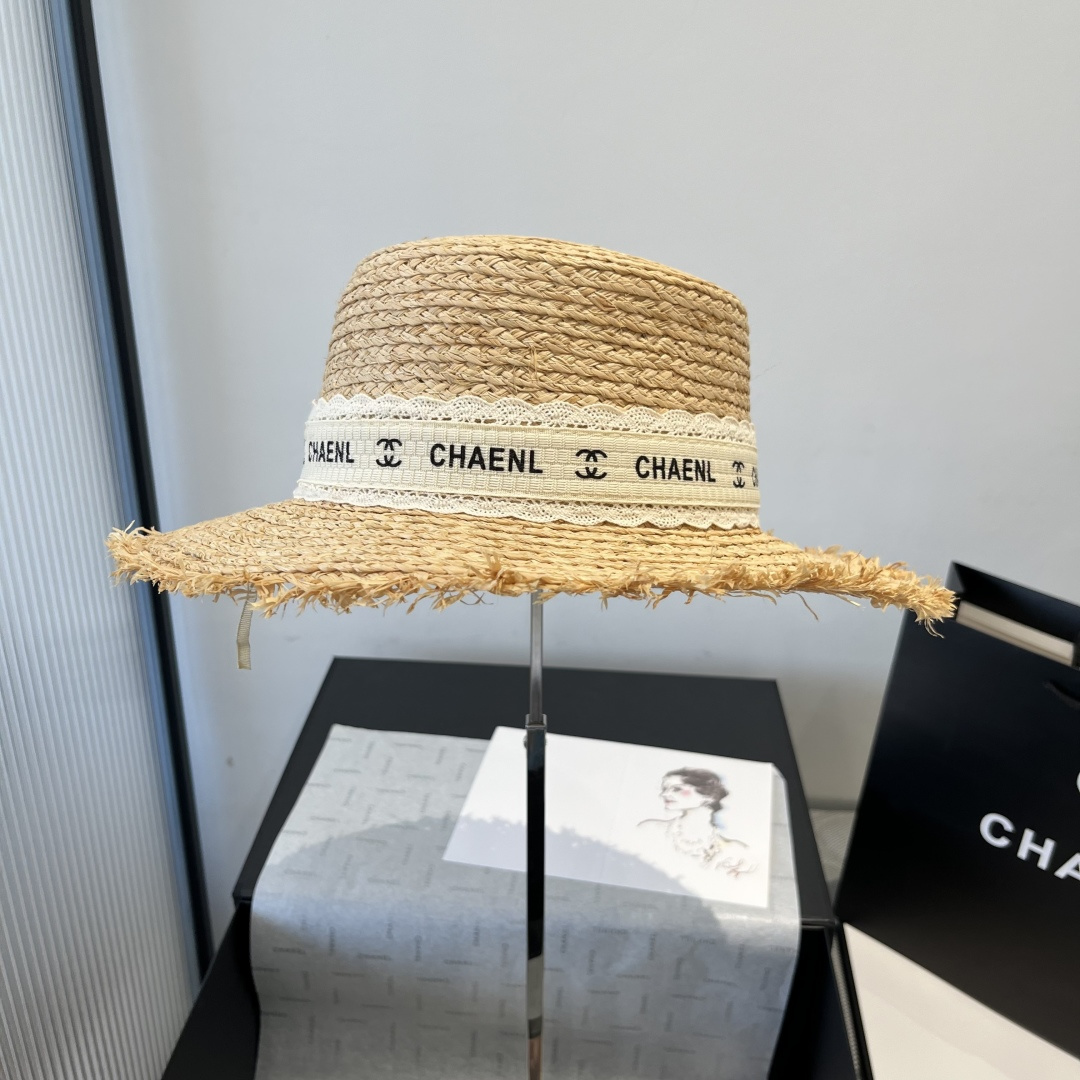 NO:229214,Chanel Chanel new Rafia top hat, flat top sunshade hat, head circumference 57cm hat, straw hat, fisherman hat, baseball hat, hat, chanel, chanel, espadrilles, hats19860909Chanel香奈儿新款拉菲草礼帽,平顶遮阳草帽,头围57cm帽子草帽渔夫帽棒球帽,帽子,chanel,chanel,espadrilles,hats,hat