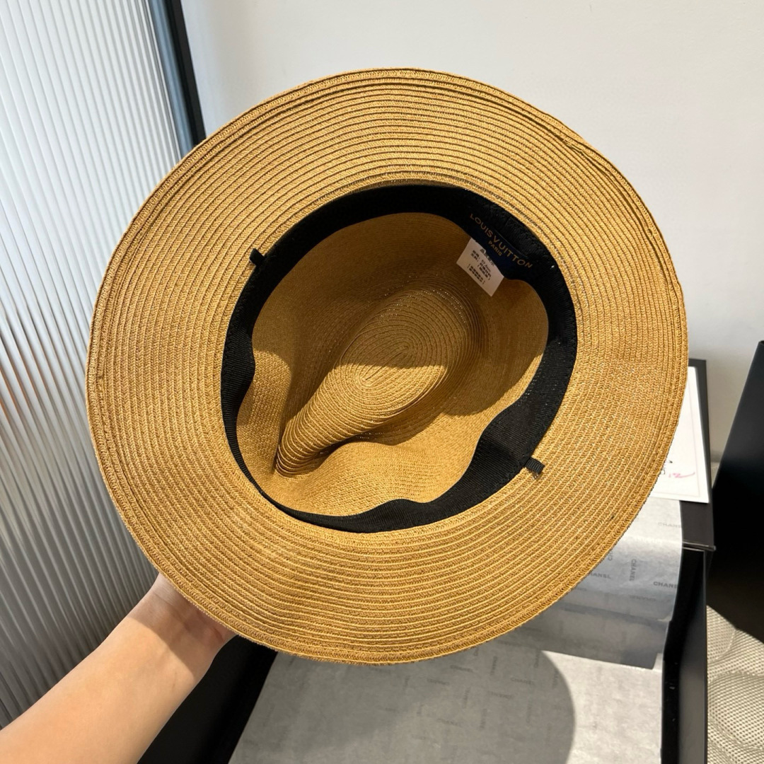 P

Lv路易威登新款礼帽，凹凸设计，头围57cm