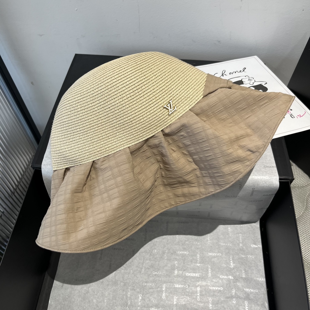 P

LV路易威登新款草帽，灯笼帽，头围57cm