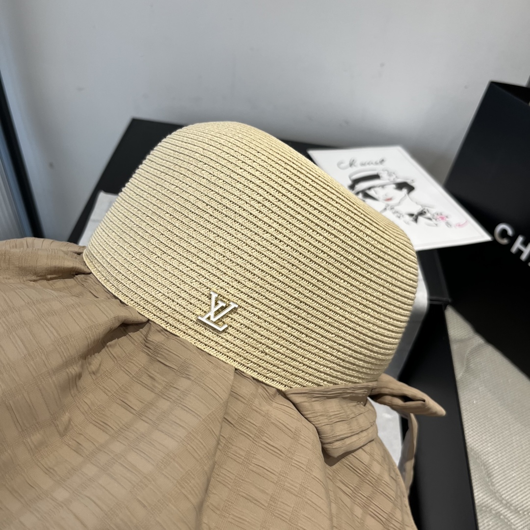 P

LV路易威登新款草帽，灯笼帽，头围57cm