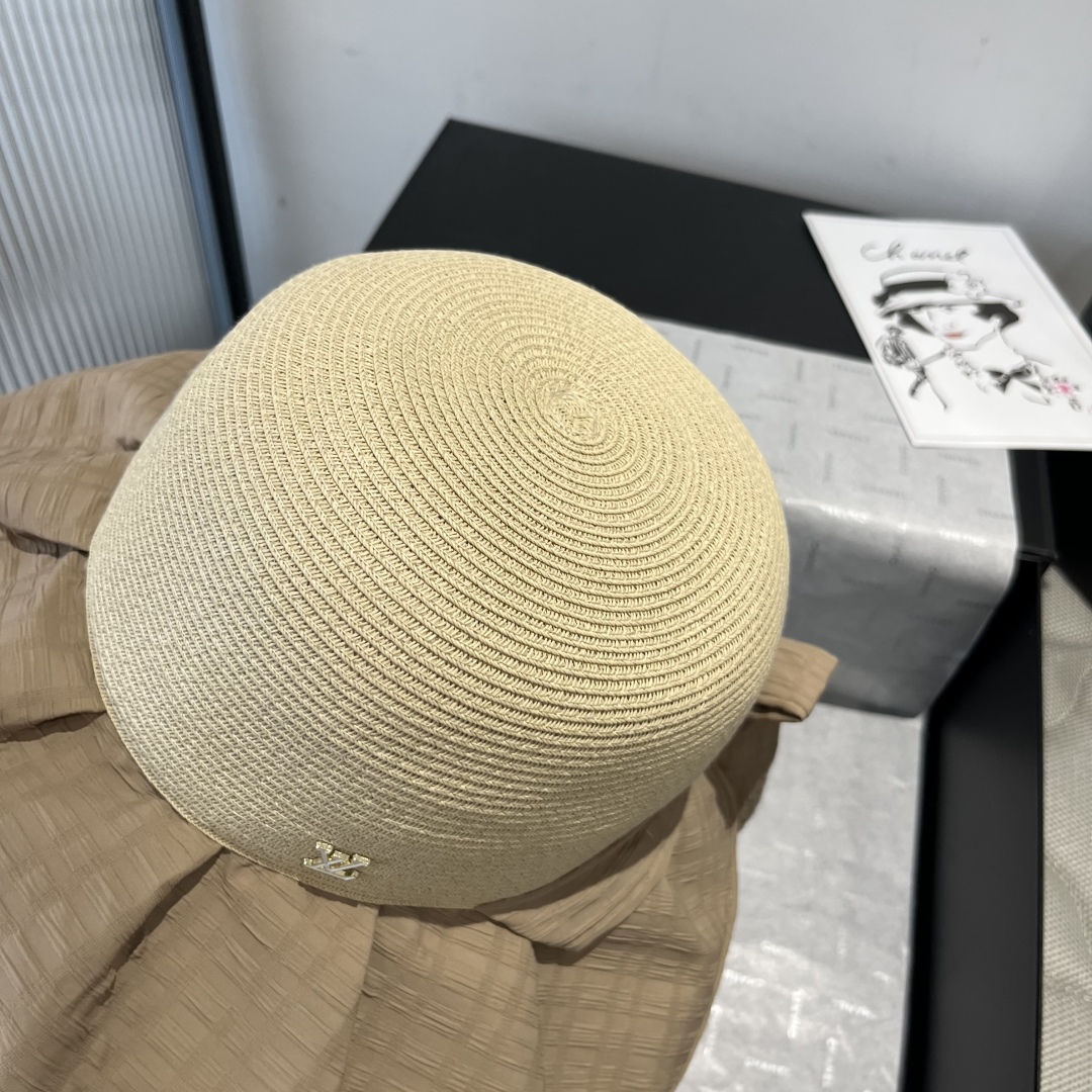 P

LV路易威登新款草帽，灯笼帽，头围57cm