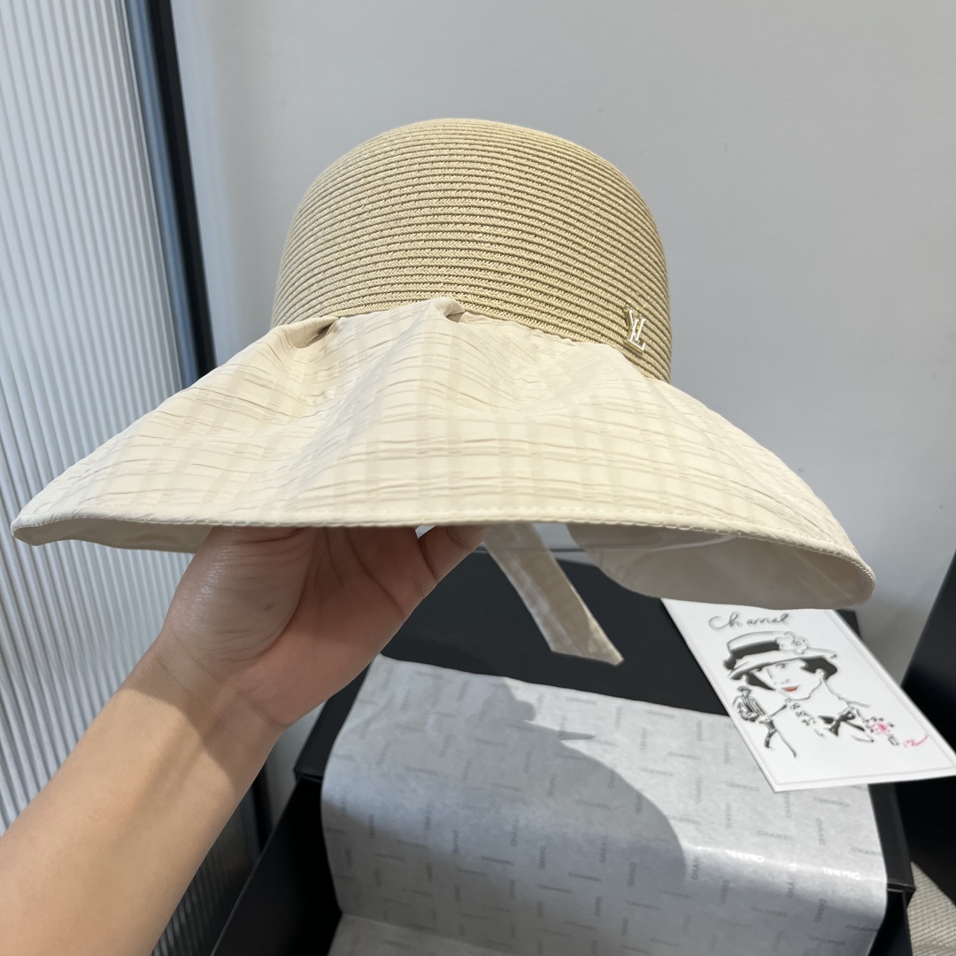 P

LV路易威登新款草帽，灯笼帽，头围57cm