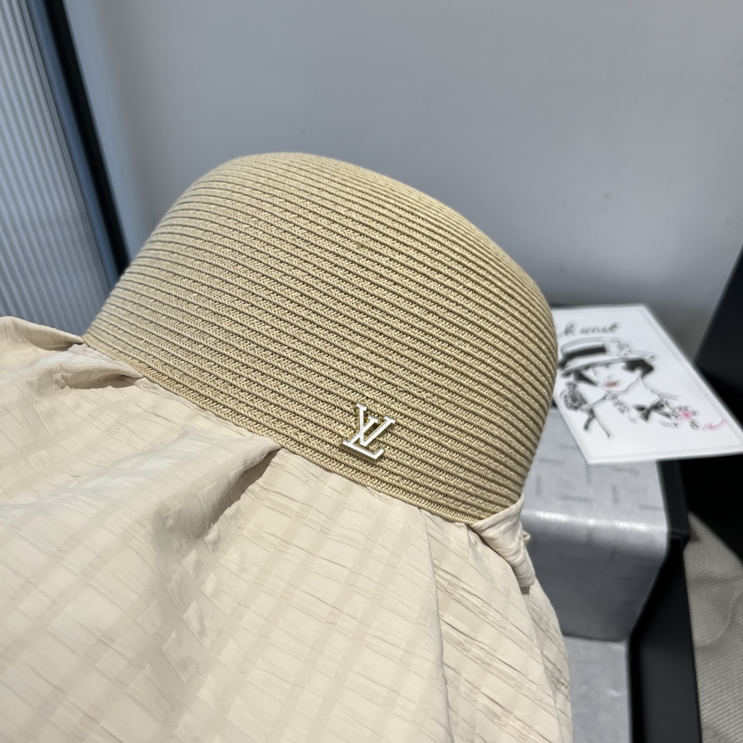 P

LV路易威登新款草帽，灯笼帽，头围57cm