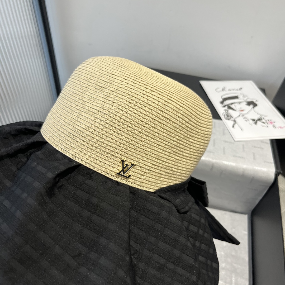 P

LV路易威登新款草帽，灯笼帽，头围57cm
