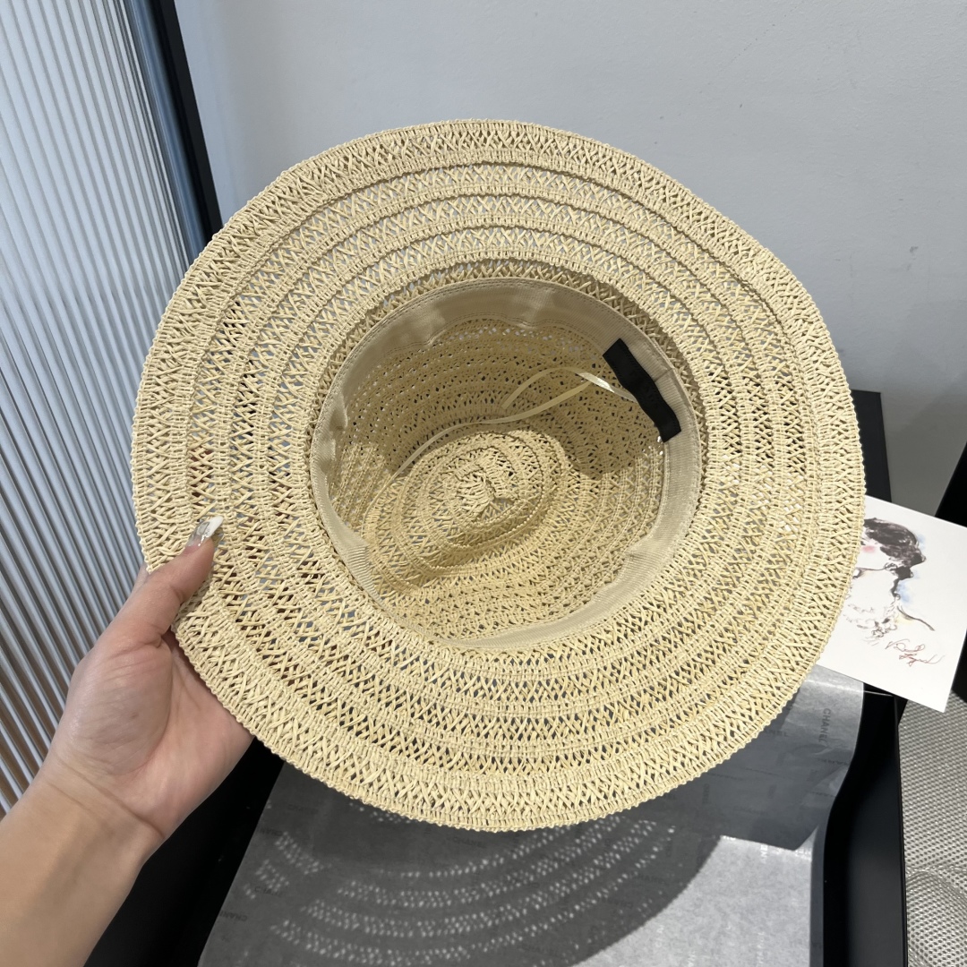 P

普拉达Prada新款礼帽，遮阳草帽，头围57cm