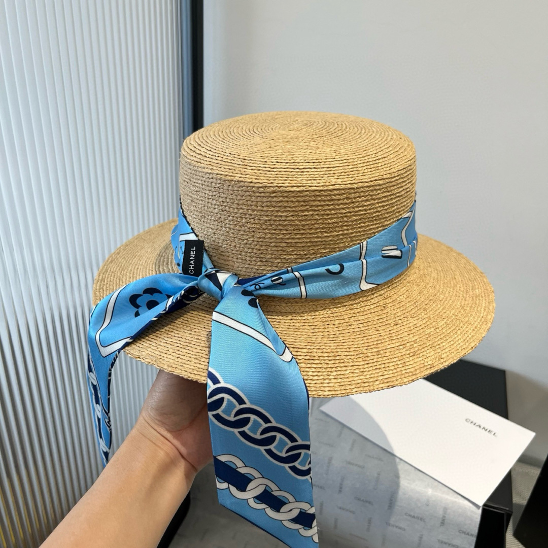NO:343611,Chanel Chanel Rafi topper, super heavy industry customization, paired with silk bow streamer, head circumference 57cm hat, straw hat, fisherman hat, baseball hat, hat, chanel, chanel, espadrilles, real silk, hatsChanel香奈儿拉菲草礼帽,超重工定制,搭配真丝蝴蝶结飘带,头围57cm帽子草帽渔夫帽棒球帽,帽子,chanel,chanel,espadrilles,real silk,hats,hat