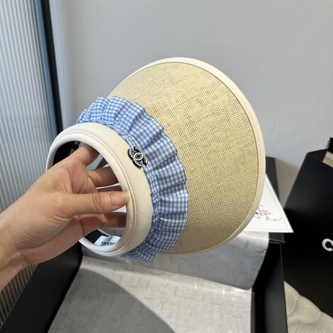 NO:510993,Chanel Chanel empty top sun hat hat straw hat fisherman hat baseball hat, hat, chanel, chanel, espadrilles, hatsChanel香奈儿空顶遮阳帽帽子草帽渔夫帽棒球帽,帽子,chanel,chanel,espadrilles,hats,hat