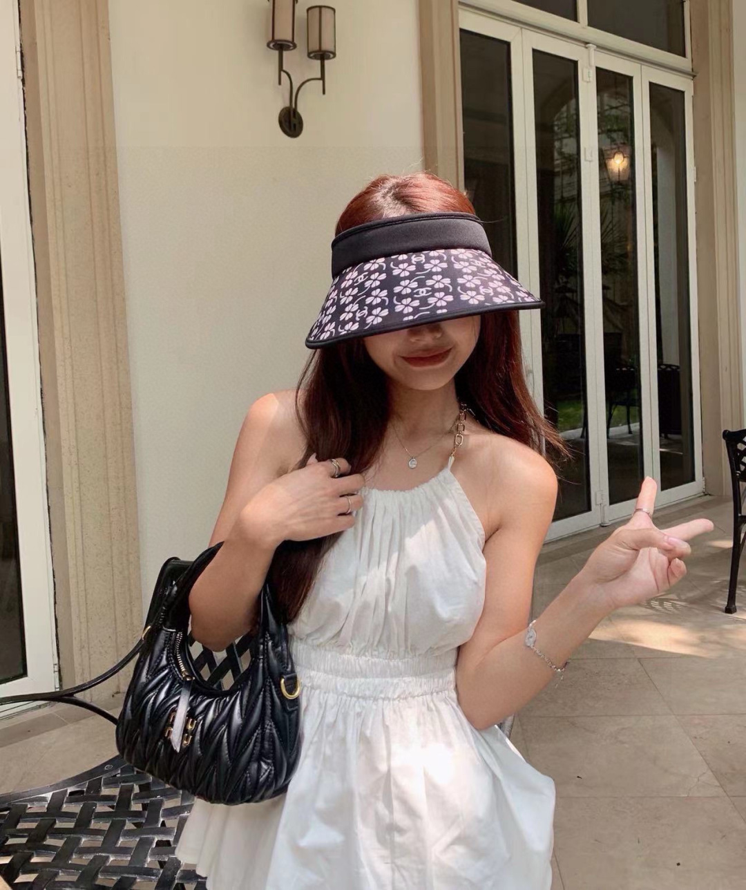 NO:343944,Chanel Chanel empty headband, sun protection hat, hat, straw hat, fisherman hat, baseball hat, hat, chanel, chanel, espadrilles, hatsChanel香奈儿空顶发箍,防晒遮阳帽,帽子草帽渔夫帽棒球帽,帽子,chanel,chanel,espadrilles,hats,hat
