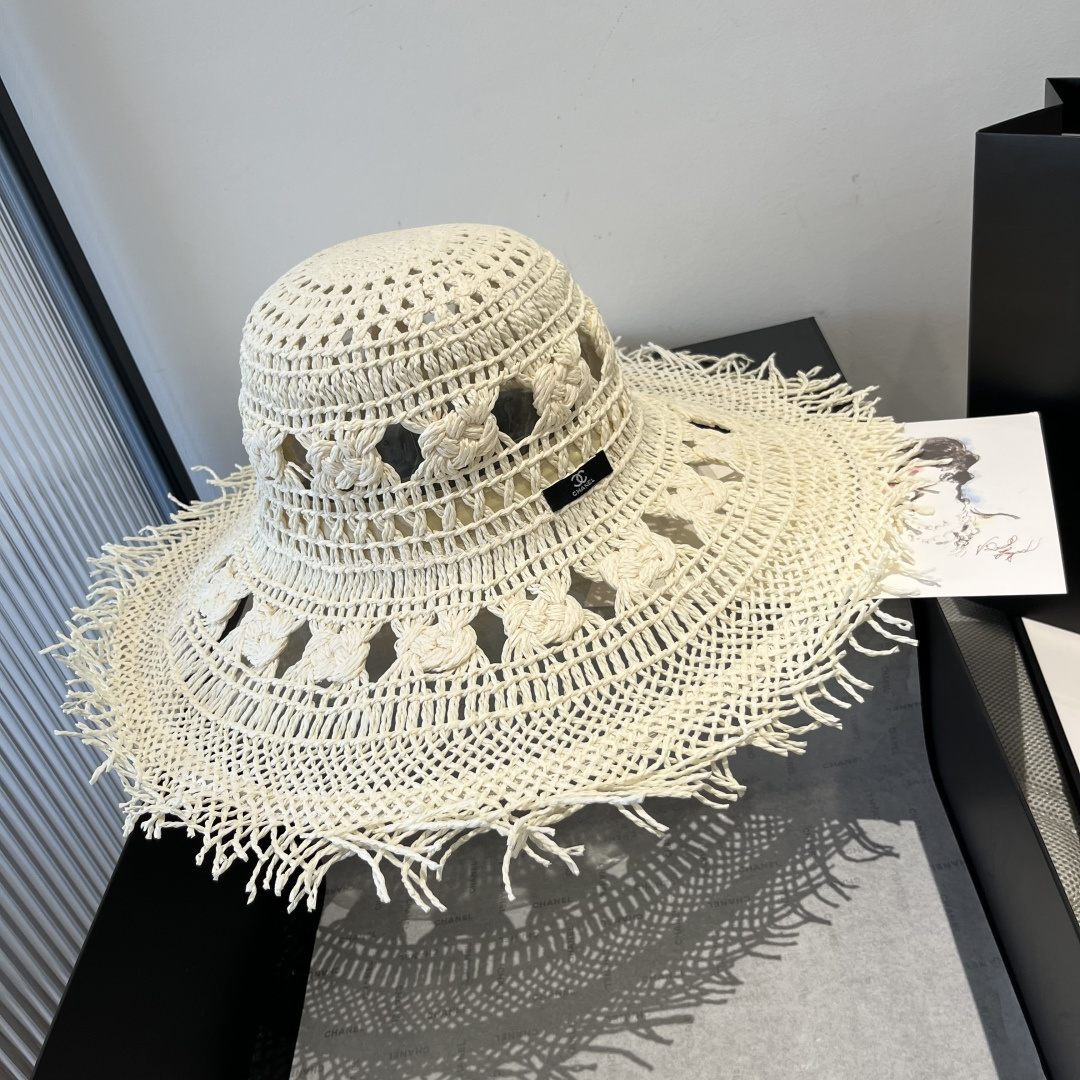 NO:343979,Chanel Chanel boho sunshade straw hat, beach sunhat, head circumference 57cm hat straw hat fisherman hat baseball hat, hat, chanel, chanel, espadrilles, hatsChanel香奈儿波西米亚风遮阳草帽,沙滩遮阳帽,头围57cm帽子草帽渔夫帽棒球帽,帽子,chanel,chanel,espadrilles,hats,hat