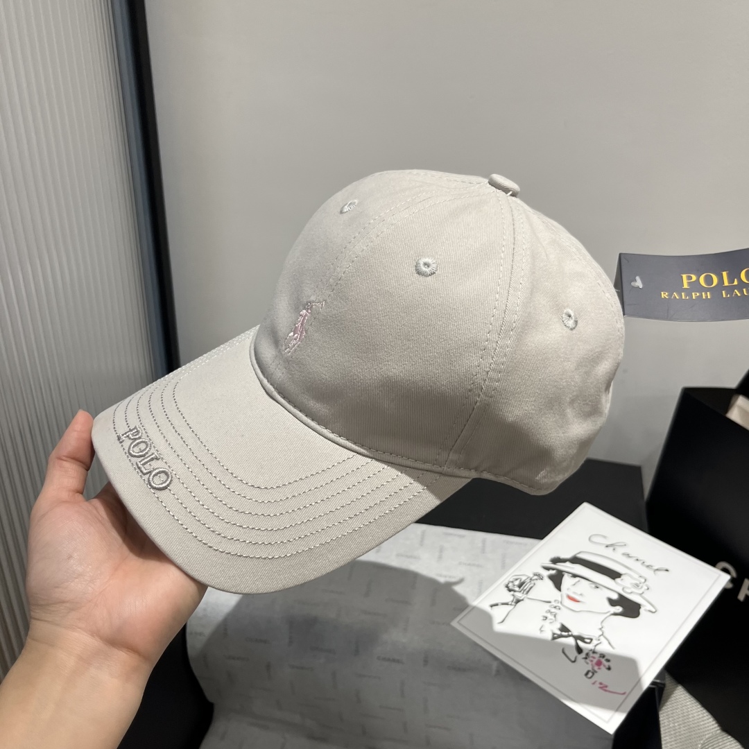 P

POLO潮牌新款鸭舌帽，头围57cm