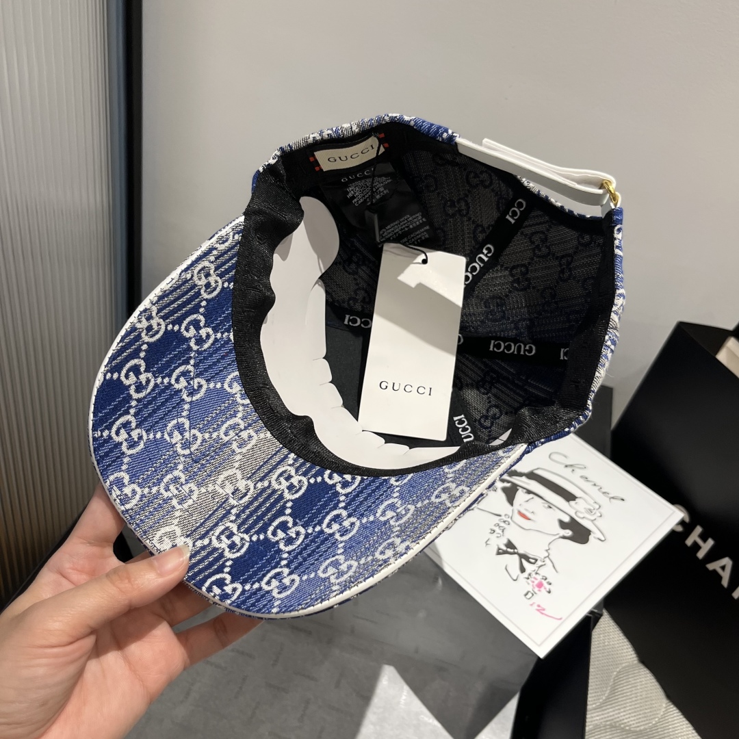 P

Gucci古奇新款鸭舌帽，头围57cm
