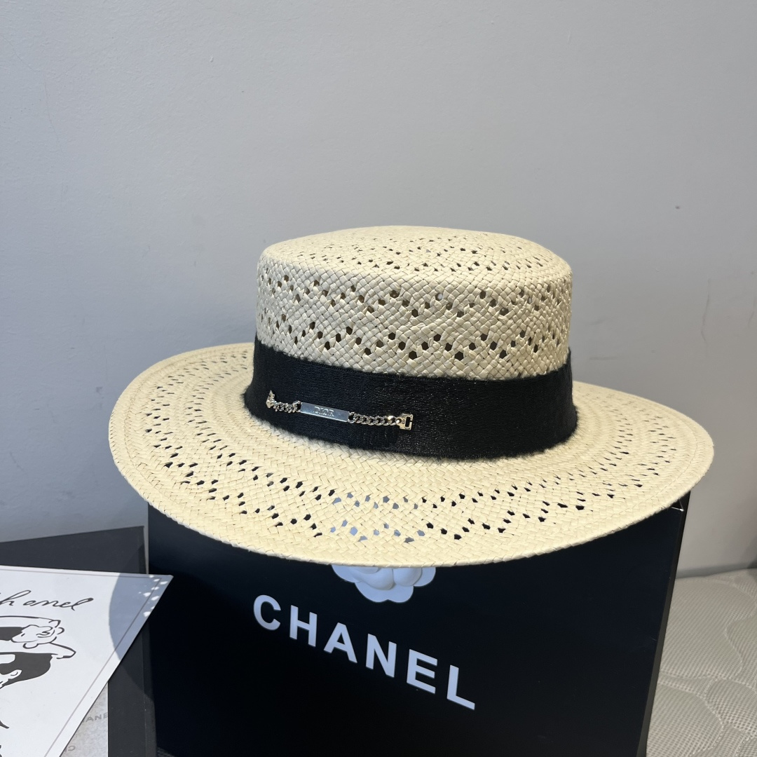 NO:351982,Dior 25 new flat top straw hat, Rafi top hat, head circumference 57cm hat, straw hat fisherman hat baseball hat, hat, dior, dior, espadrilles, hatsDior迪奥25新款平顶草帽,拉菲礼帽,头围57cm帽子草帽渔夫帽棒球帽,帽子,dior,dior,espadrilles,hats,hat