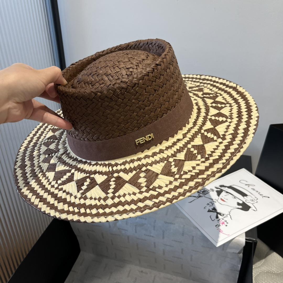 NO:351891,FD Fendi Rafia sun hat, top hat, beach hat, head circumference 57cm hat Straw hat Fisherman hat Baseball hat, hat, fendi, espadrilles, hatsFD芬迪拉菲草遮阳帽,遮阳礼帽,沙滩帽,头围57cm帽子草帽渔夫帽棒球帽,帽子,fendi,espadrilles,hats,hat