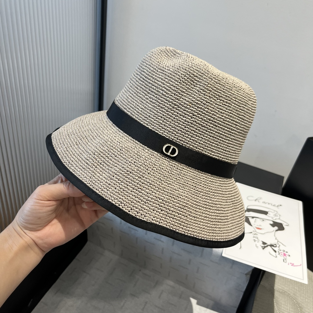 NO:351976,Dior new top hat, high-end PP grass, color-blocking pot hat, socialite style, head circumference 57cm hat, straw hat, fisherman hat, baseball hat, hat, dior, dior, espadrilles, hatsDior迪奥新款礼帽,高级PP草,拼色盆帽,名媛风,头围57cm帽子草帽渔夫帽棒球帽,帽子,dior,dior,espadrilles,hats,hat
