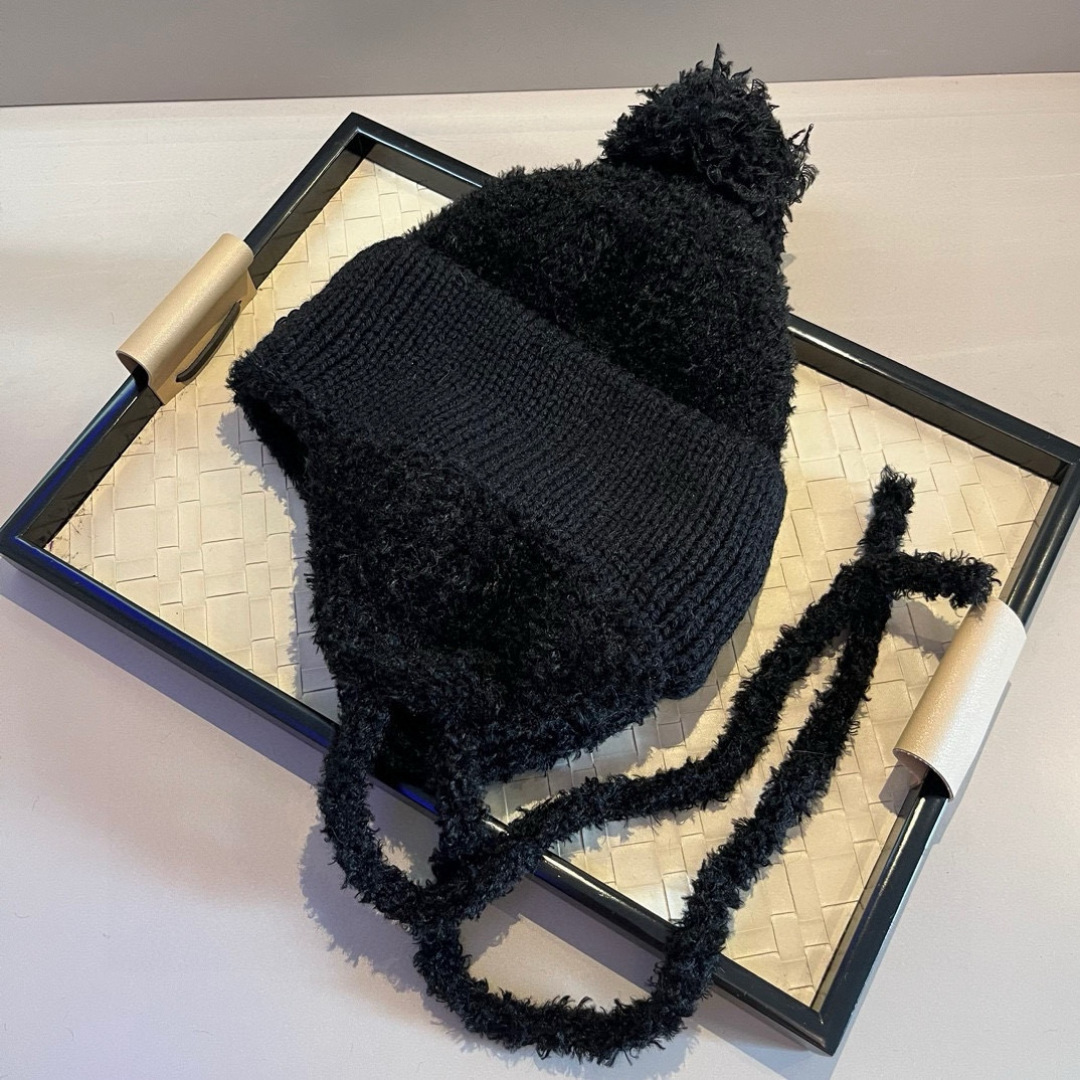 🆕

LOEWE罗意威秋冬新款护耳帽，黑 卡其两色