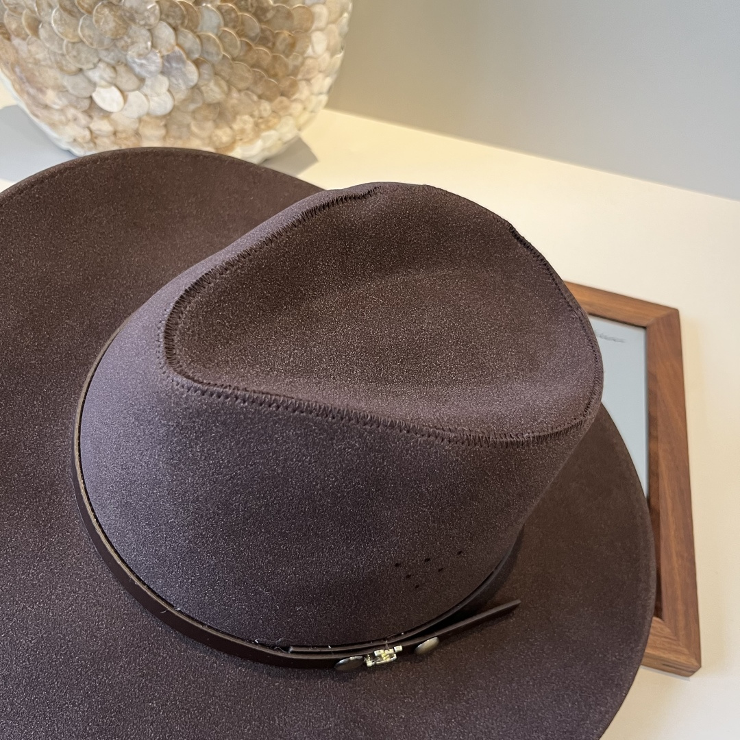 🆕

LV新款礼帽，百分百羊毛礼帽，凹凸有致，头围57cm