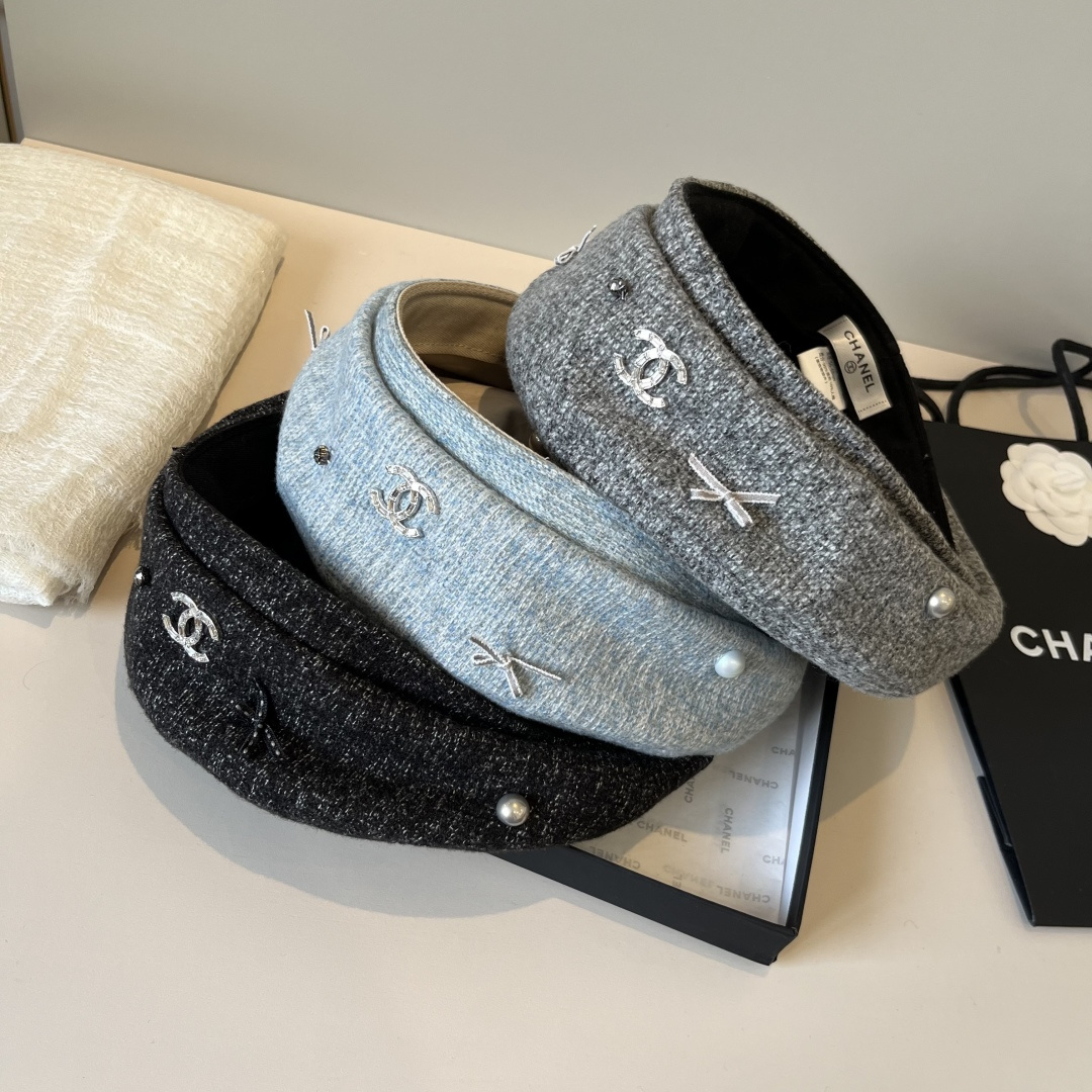 🆕

香奈儿新款贝雷帽，春夏款，头围57cm