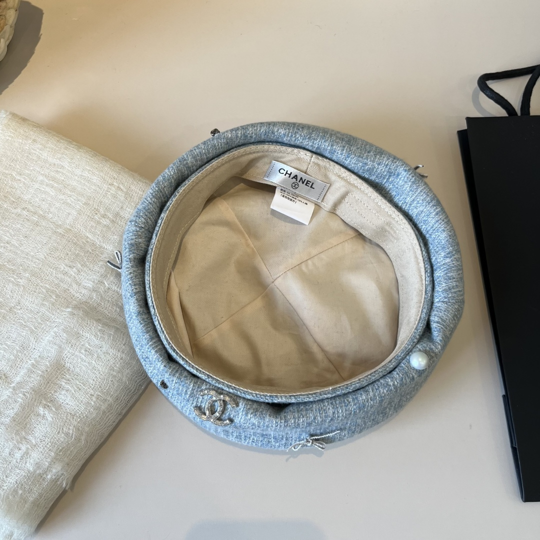 🆕

香奈儿新款贝雷帽，春夏款，头围57cm