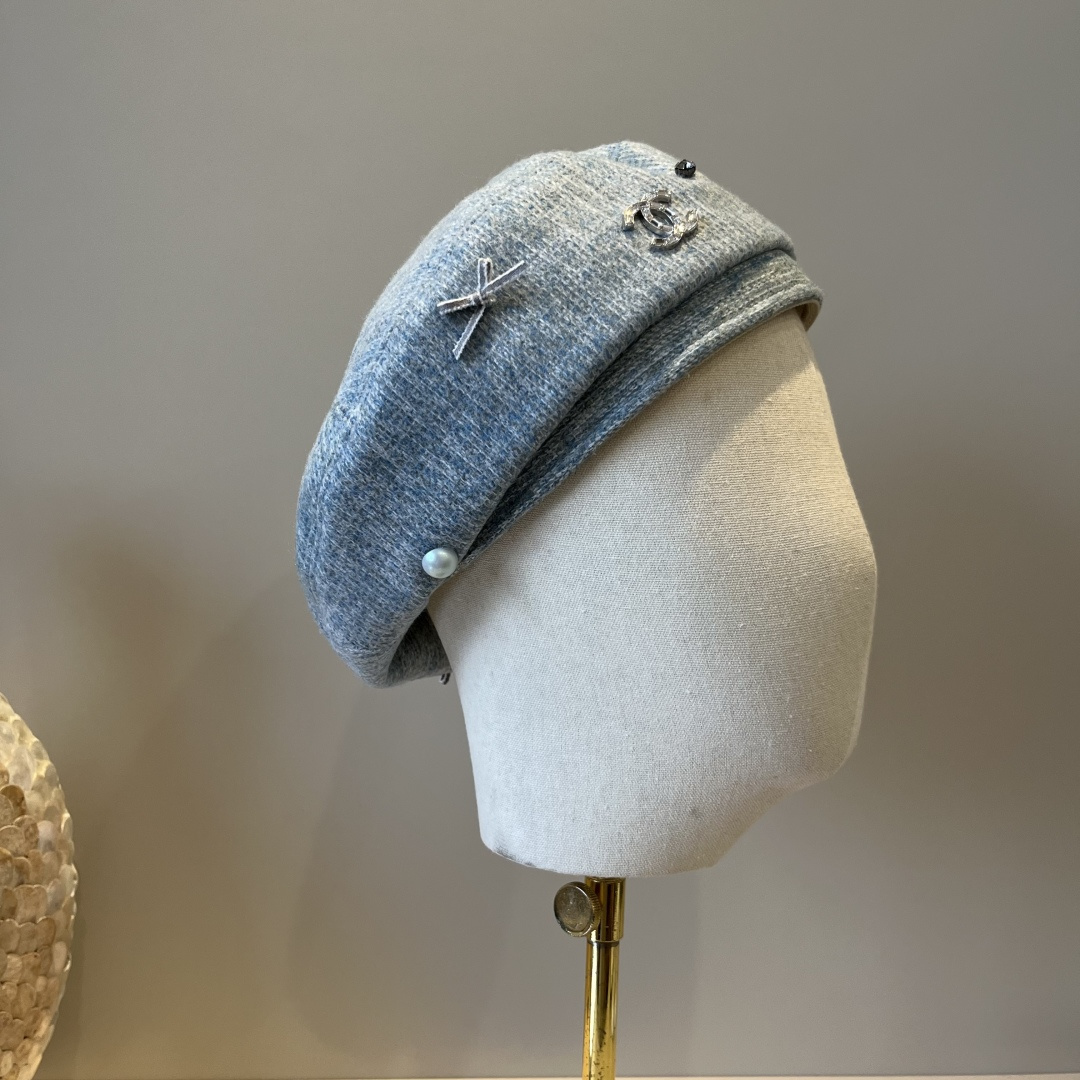 🆕

香奈儿新款贝雷帽，春夏款，头围57cm