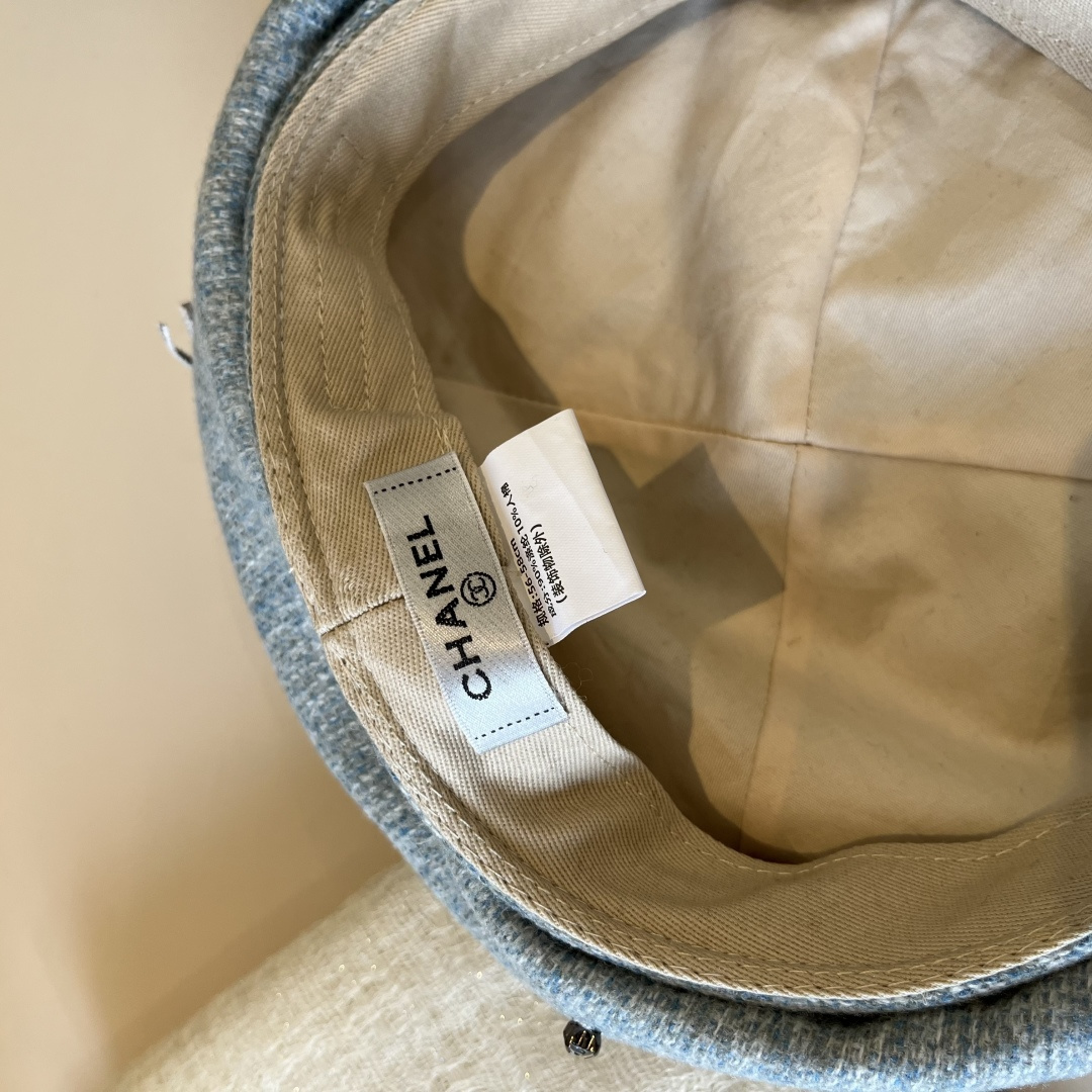 🆕

香奈儿新款贝雷帽，春夏款，头围57cm