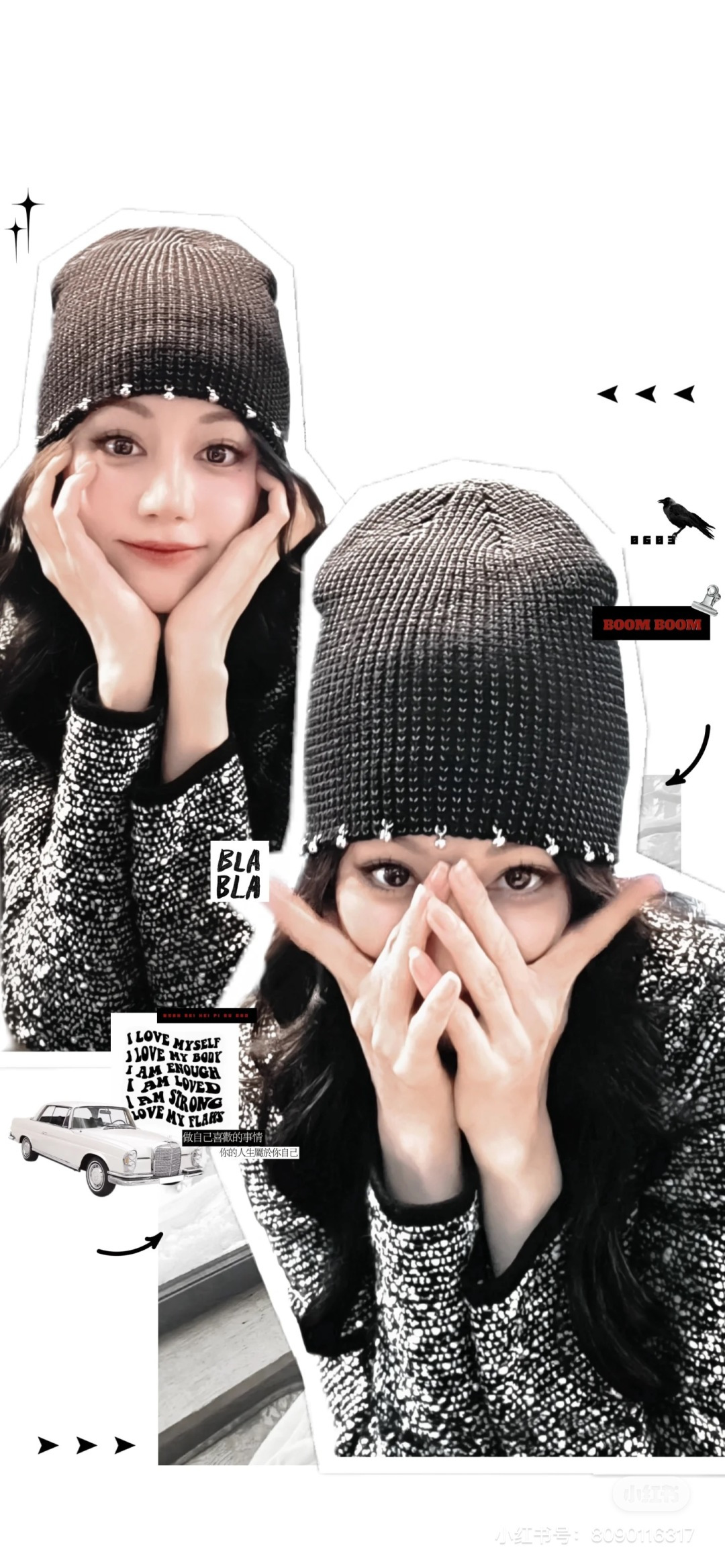 🆕

Chanel香奈儿新款针织渔夫帽，头围57cm