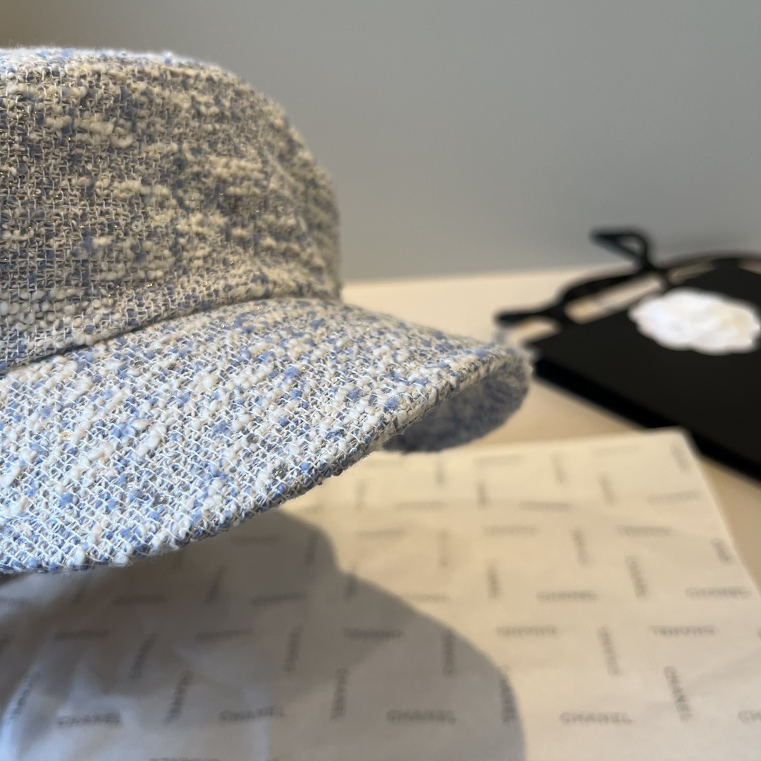 🆕

香奈儿新款鸭舌画家帽，头围57cm