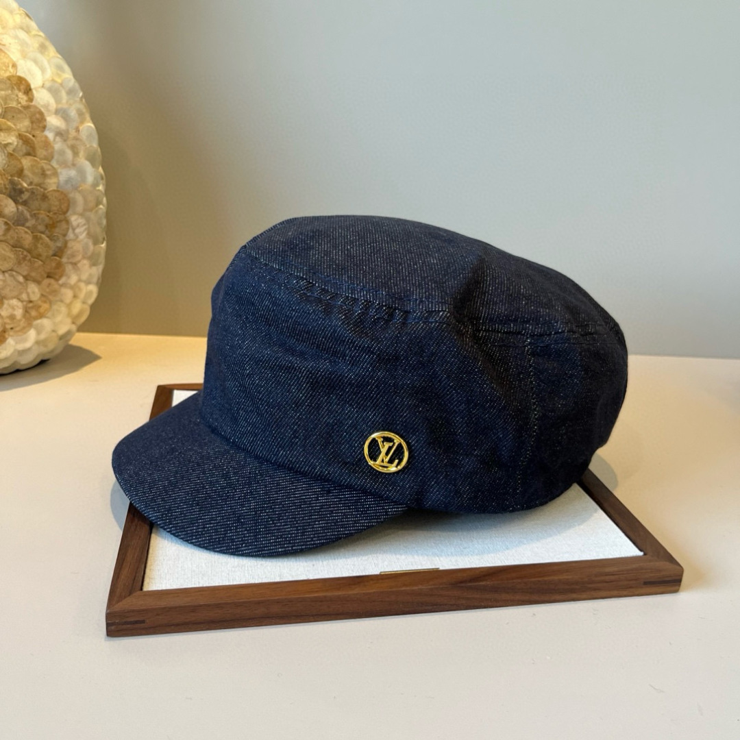 🆕

Lv新款鸭舌军帽，高级定制，头围57cm