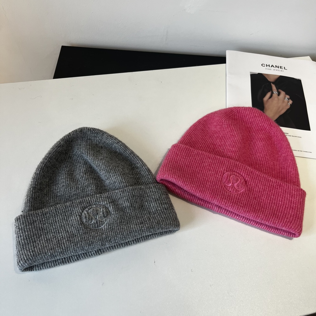 🆕
lululemon 潮牌针织毛线帽，跑量款