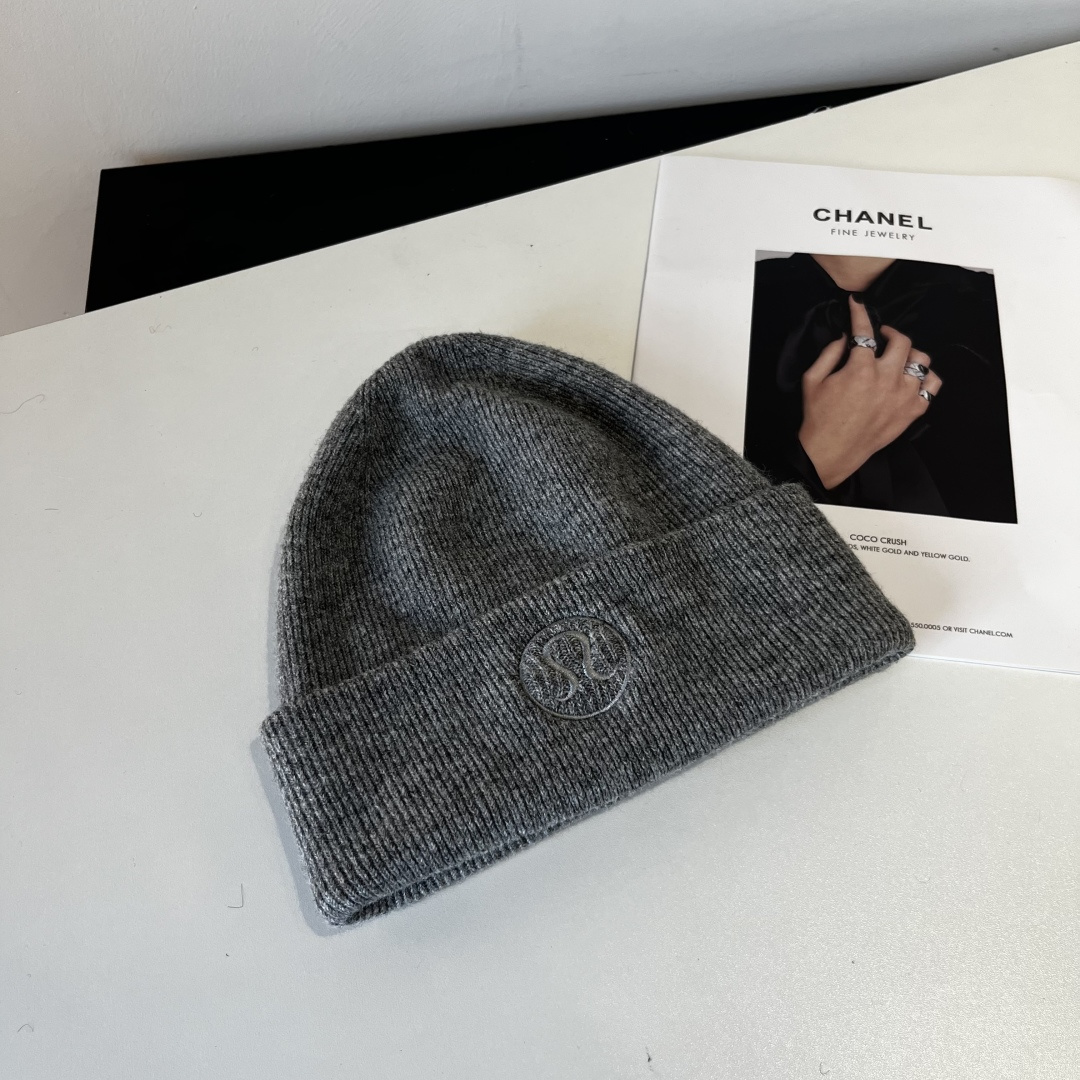 🆕
lululemon 潮牌针织毛线帽，跑量款