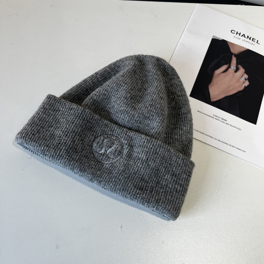 🆕
lululemon 潮牌针织毛线帽，跑量款