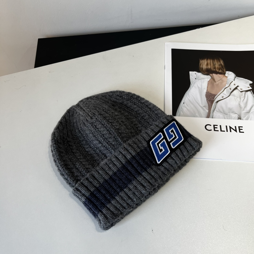 🆕

古奇羊毛针织帽，男款毛线帽，高端品质