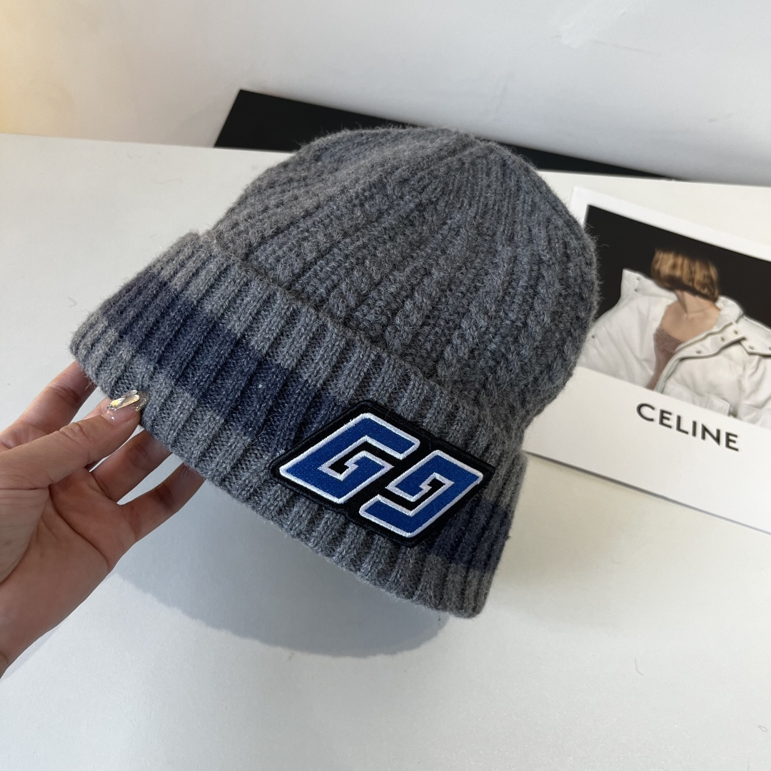 🆕

古奇羊毛针织帽，男款毛线帽，高端品质