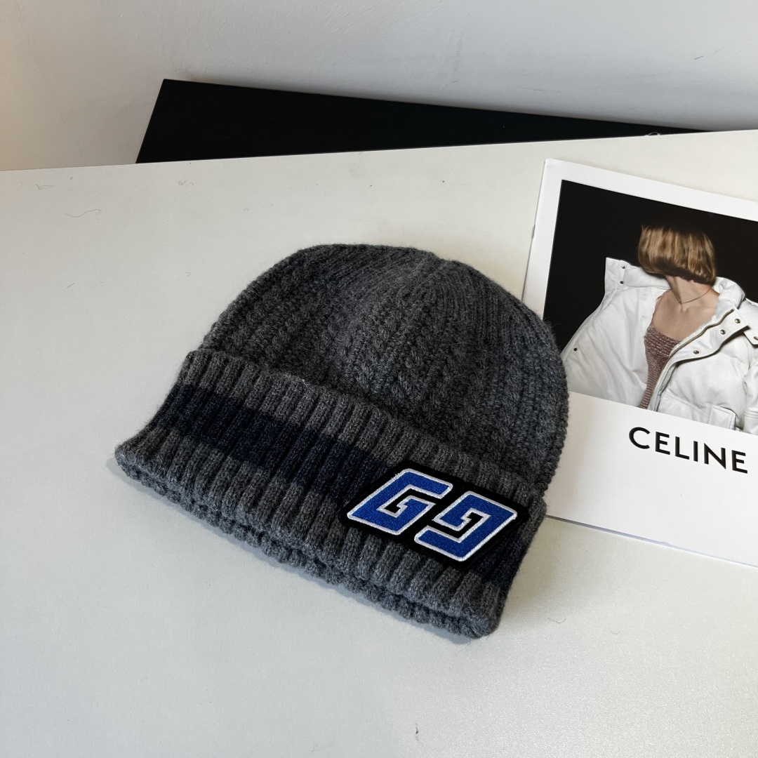 🆕

古奇羊毛针织帽，男款毛线帽，高端品质