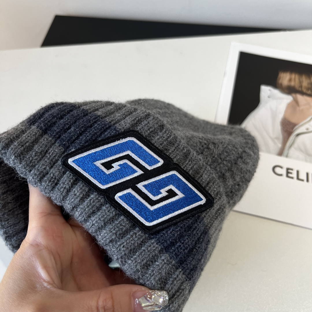 🆕

古奇羊毛针织帽，男款毛线帽，高端品质