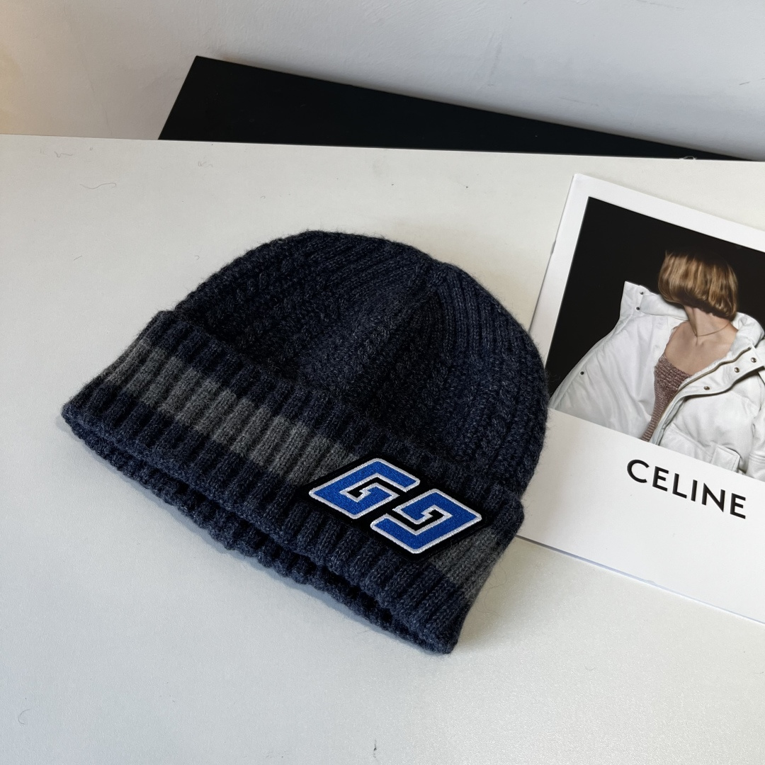 🆕

古奇羊毛针织帽，男款毛线帽，高端品质