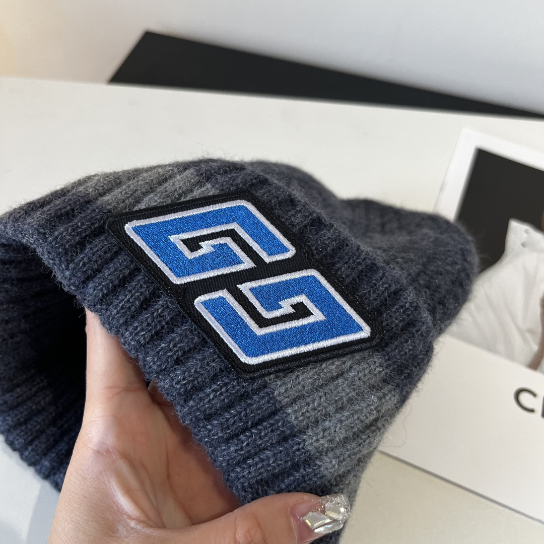 🆕

古奇羊毛针织帽，男款毛线帽，高端品质