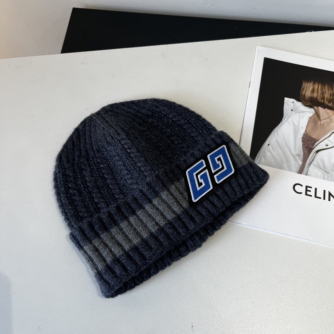 🆕

古奇羊毛针织帽，男款毛线帽，高端品质