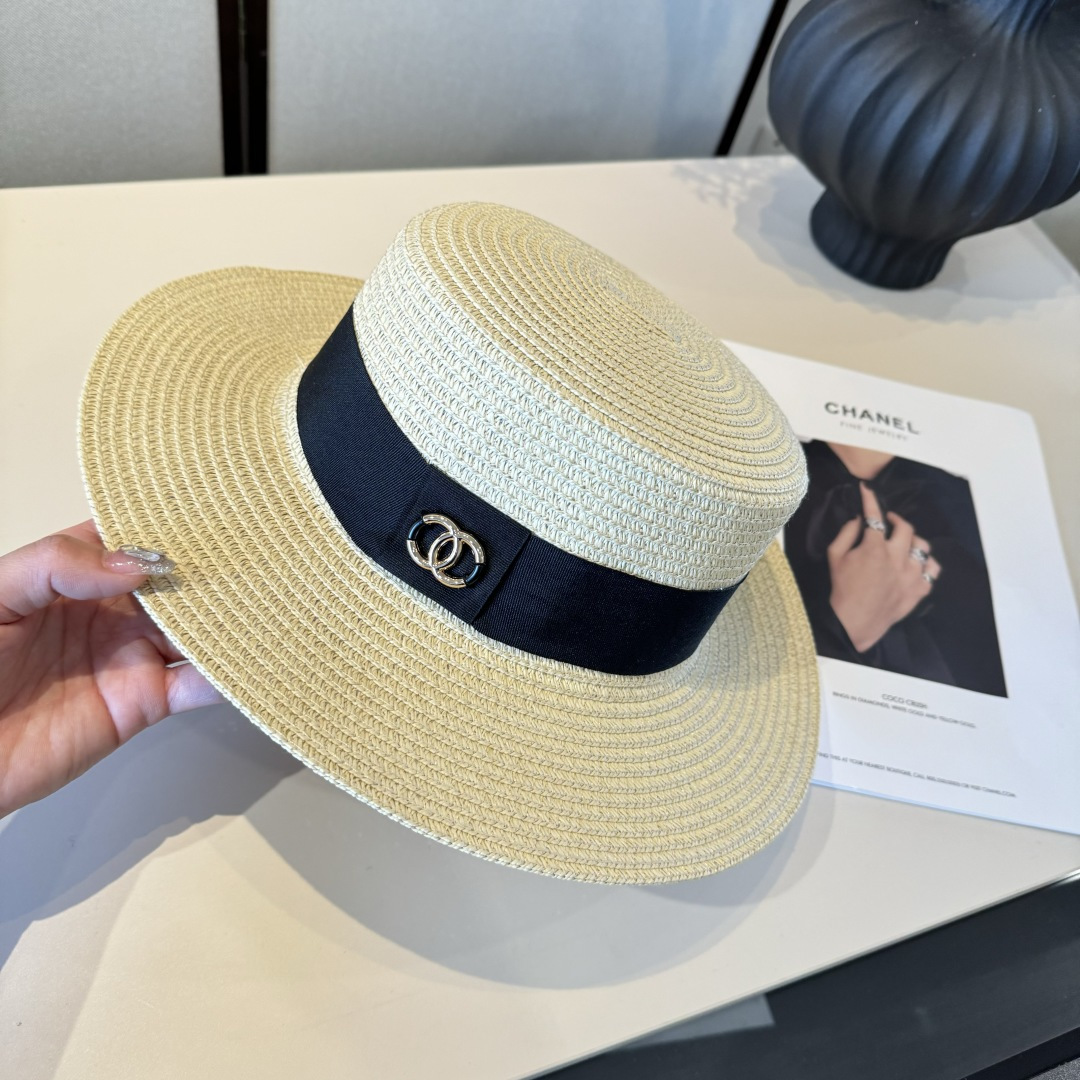 🆕


Chanel香奈儿平顶礼帽，帽型超级好看，头围57cm