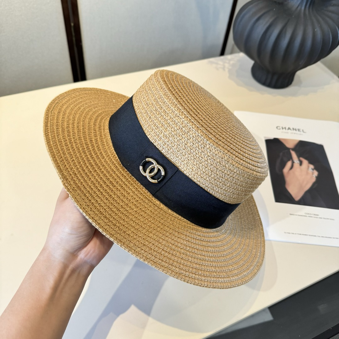 🆕


Chanel香奈儿平顶礼帽，帽型超级好看，头围57cm