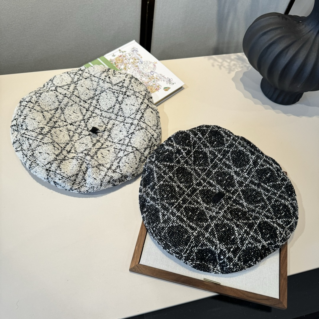 🆕

Dior迪奥新款贝雷帽，高端定制，头围57cm